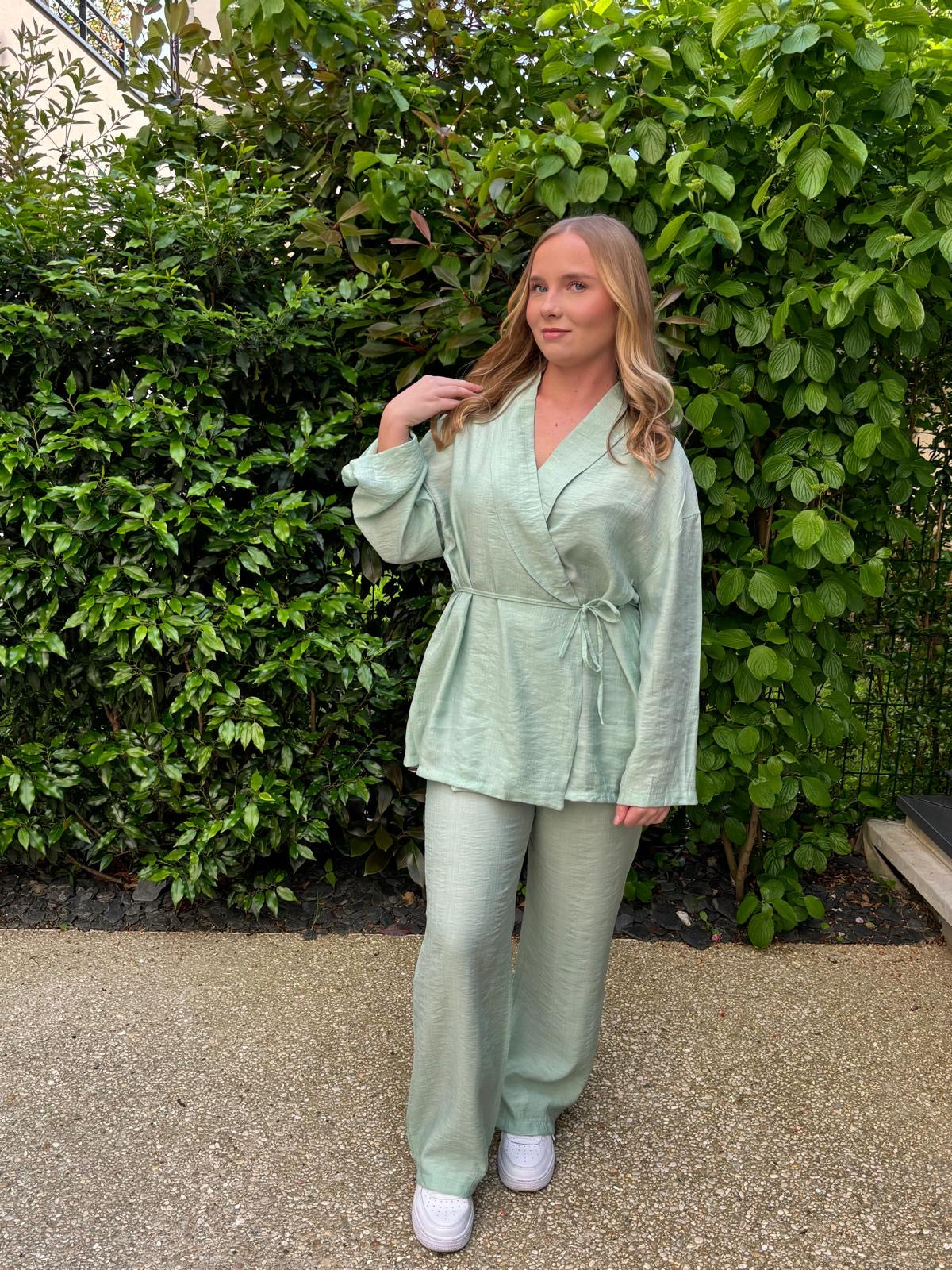 Ensemble fluide menthe