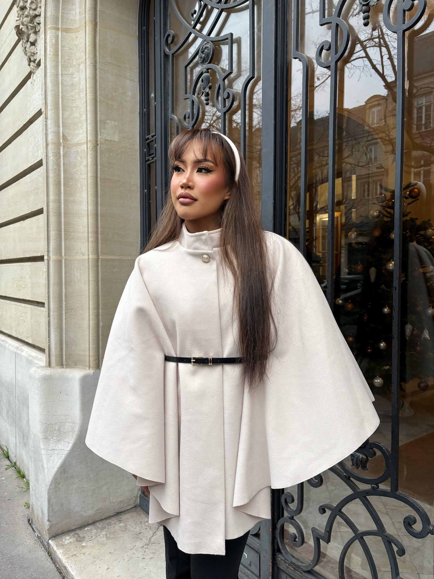 Cape avec ceinture